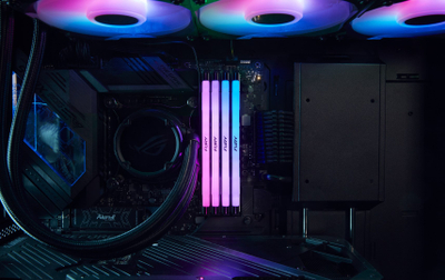 RAM десктоп Kingston Fury Renegade KF560C32RSAK2-96, 96GB DDR5, 6000MHz RGB, црна и сребрена