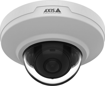 Kamerë sigurie Axis M3086-V, 4MP, mini dome me mikrofon, e bardhë