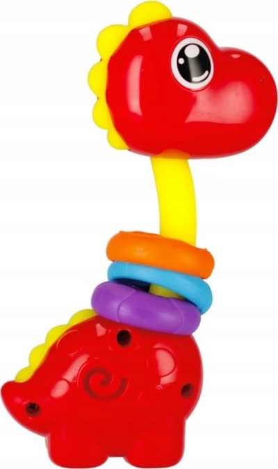 Lodër muzikore BAM BAM Musical Dino 481802, dino interaktiv, me drita shumëngjyrëshe