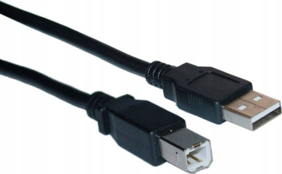 Kabllo USB Impuls PC USB A në USB B, 3 m, USB 2.0, e zezë