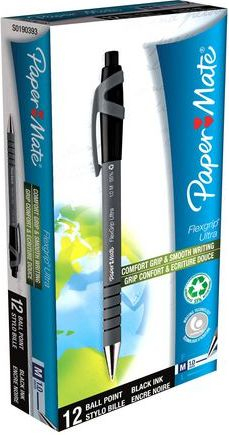 Автоматски пенкало Paper Mate FLEXGRIP ULTRA RT, 0.4mm, црна боја
