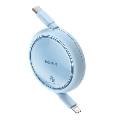 Kabllo USB Baseus Free2Pull USB-C në iP 20W 1m (blue)