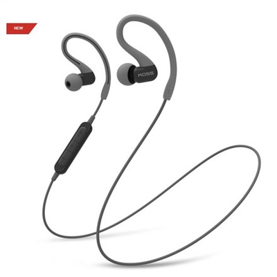 Kufje sportive Koss BT232i, Bluetooth 4.2, pa tela, gri