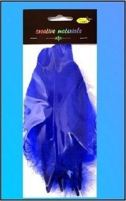 Pupla të forta Galeria Hobby Hard Feathers, 10 copë, blu navy