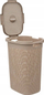 Shportë rrobash 5five Simply Smart, plastike, 60L, bezhë