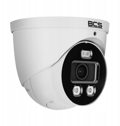 Kamerë IP BCS BCS-L-EIP66FCR3L3-Ai1, 6Mpx, lentë 2.8mm, e bardhë