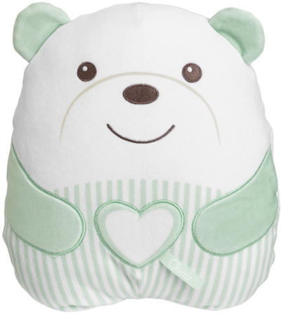Lodër pelushi Chicco Green, 21 cm, me efekte zanore, jeshile