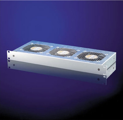 Njësi ventilimi rack Schroff 19", 1U, 3 ventilatorë, metalike