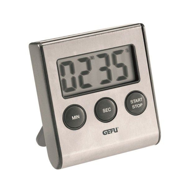 Timer kuzhine Gefu CONTARE, elektronik, me magnet, argjent
