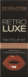 Revolution Retro Luxe Matte Lip Kit, Regal