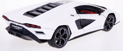Maketi metalik Bburago Lamborghini Countach LPI 800-4, shkalla 1:24, dyer që hapen, i bardhë