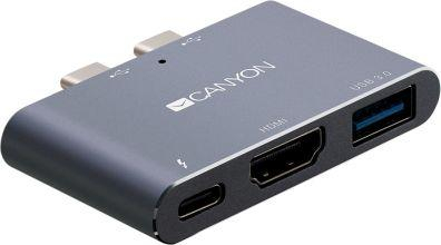 Stacion dokimi Canyon CNS-TDS01DG, Thunderbolt 3, gri