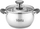 Tenxhere Oliver Voltz OV51210N18, 18 cm, 2.5 L, çelik inox, doreza silikoni gri