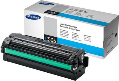 Kasetë toneri Samsung CLT-C506L, cyan, 3500 faqe