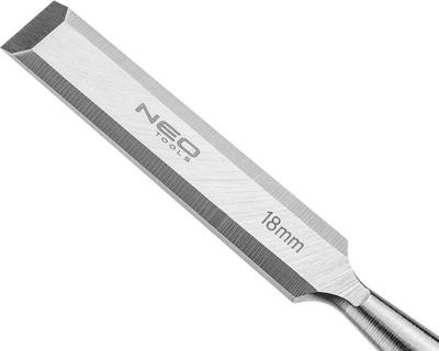 Daltë druri Neo Chisel, 18 mm, çelik CrV, dorezë druri