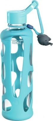 Shishe uji për kalamaj Leonardo Bambini, 0.5L, qelq, turquoise