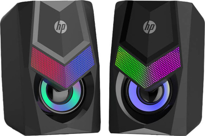 Мултимедијални звучници HP DHE-6000, систем 2.0, црни