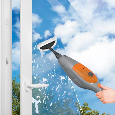 Shtupë me avull Clatronic DR 3539 (DR 3539), 1500W, e hirtë / portokalli