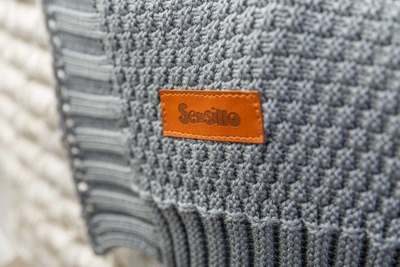 Batanije me kapuç Sensillo 100% BAMBOO, e hirtë