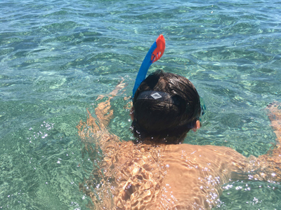 Set snorkelingu për kalamaj Schildkrot SFS Junior BARBADOS, 2 pjesë, shumëngjyrësh