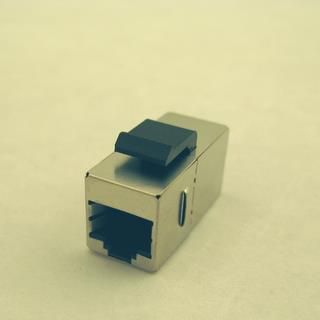 Bashkues kabllosh RJ45 NetRack 106-81, Cat.6, STP, ngjyrë argjendi