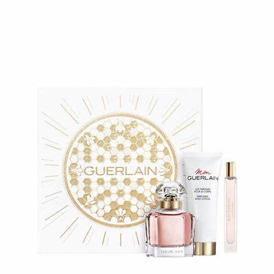 Set për trup Guerlain Mon Guerlain, Parfum 50 ml + losion trupi 75 ml + Parfum 10 ml