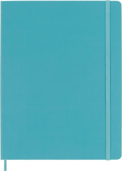 Fletore Moleskine Ruled Notebook XL, kapak i fortë, 192 faqe, Reef Blue