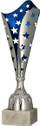 Kupë Victoria Sport 3156A, metalike, e argjendtë dhe blu