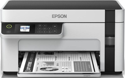 Pajisje multifunksionale Epson EcoTank M2120, monokrom, Wi‑Fi, e bardhë