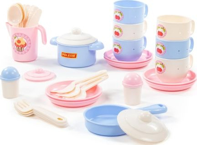 Lodër set kuzhine Wader POLESIE 80226, 38 elemente