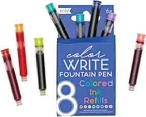 Rimbushje boje për stilolaps Ooly Color Write, set 8 kartridha, shumëngjyrëshe
