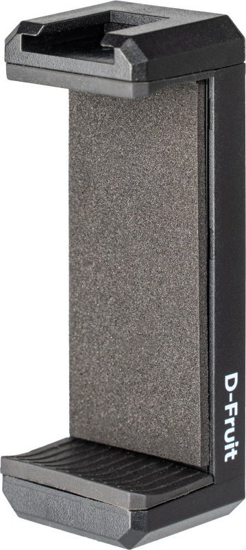 Kapëse telefoni D-Fruit Phone Adapter L, për t’u vënë në tripod, universale, e zezë