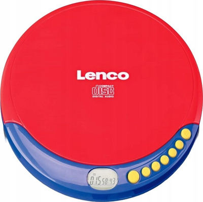 Портабилен CD плеер Lenco CD-021KIDS, за деца, функција полнење, со батерии