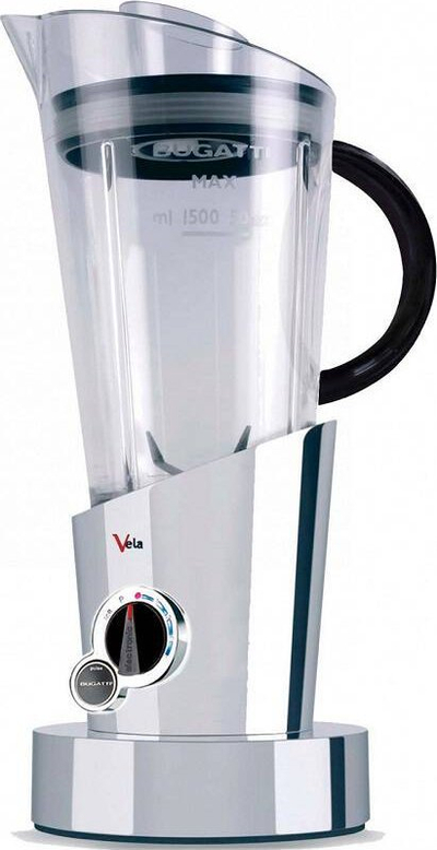 Blender Bugatti Vela 12 Evelan, 1.5L, 500W, krom