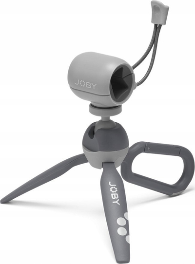 Tripod i vogël Joby HandyPod Clip, për kamera edhe telefon, gri