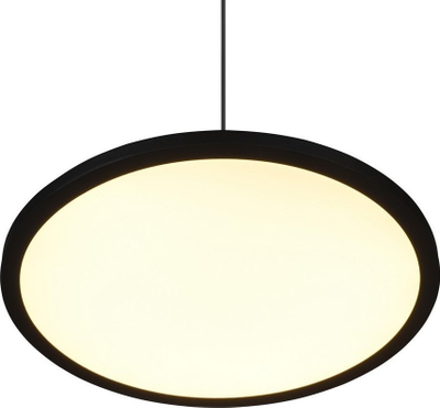 Llambë tavani varëse Netlighting Tay, LED 29W, 3000K, e zezë mat