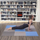 Подлога за вежбање One Fitness puzzle, 9 парчиња, сина/сива
