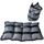 Pesha për kyçe EB Fit, set 2x6kg, për duar edhe këmbë, gri