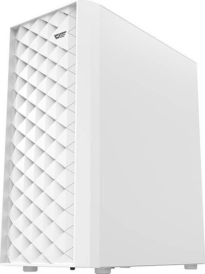 Куќиште за компјутер Darkflash DK351, бело, Midi Tower