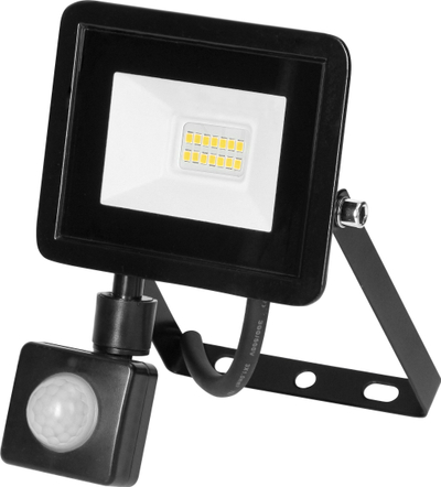 Reflektor LED Orno Alled, me sensor PIR, 10W, 850 lm, 4000K, IP44, i zi