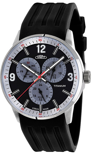 Orë dore Prim Sport Titanium - W01C.13051.I, man