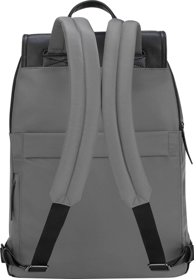 Çantë shpine për laptop Targus Newport Drawstring, 15", kundra ujit, gri