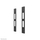 Set zgjerimi për mbajtëse monitori Neomounts AWL-250BL16 VESA, e zezë