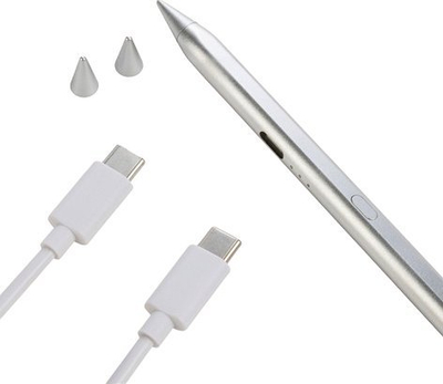 Stilolaps touchscreen Tucano 2 Touchscreen Pen, majë e butë, i zi