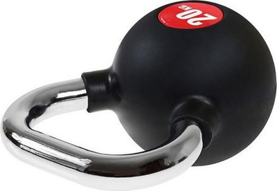 Peshë dore HMS, me dorezë hekuri, 20 kg, e zezë