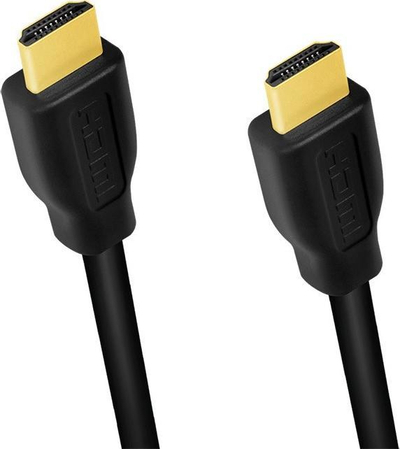 Kabllo HDMI LogiLink, 3m, 4K 60Hz, e zezë