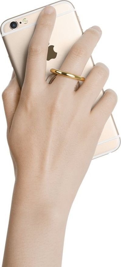 Mbajtëse gisht për telefon Mercury Finger Ring, me ngjitës, rrotulluese, shumëngjyrëshe