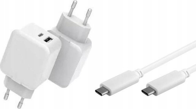 Karikues universal CoreParts MBXUSB-AC0014, karikim i shpejtë, i bardhë