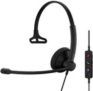Kufje EPOS Impact 100 MS Mono 35657J, USB C, me mikrofon, të zeza