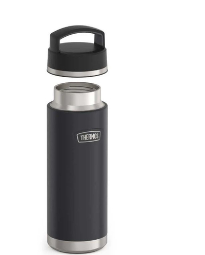 Shishe termike Thermos Icon, 0.71L, çelik inox, gri granit